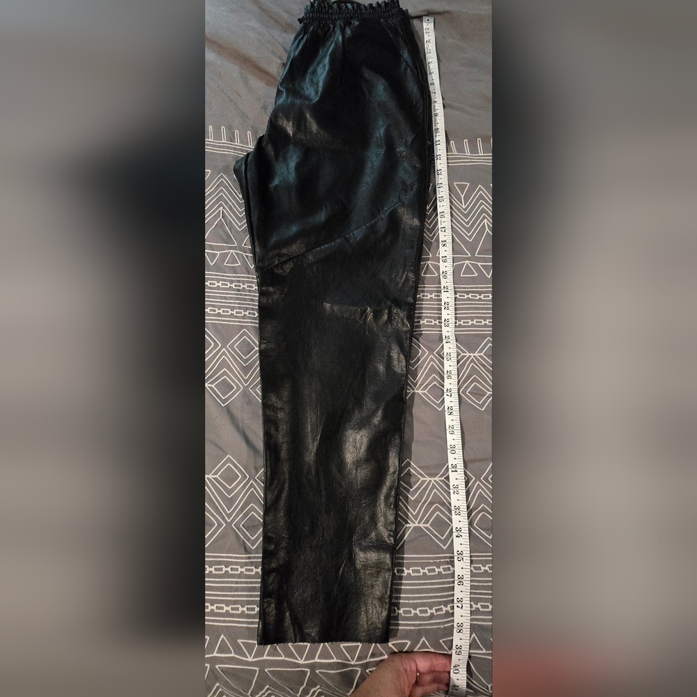 Ramy Brook Faux Leather Samson Pants Size Medium - Picture 2 of 11
